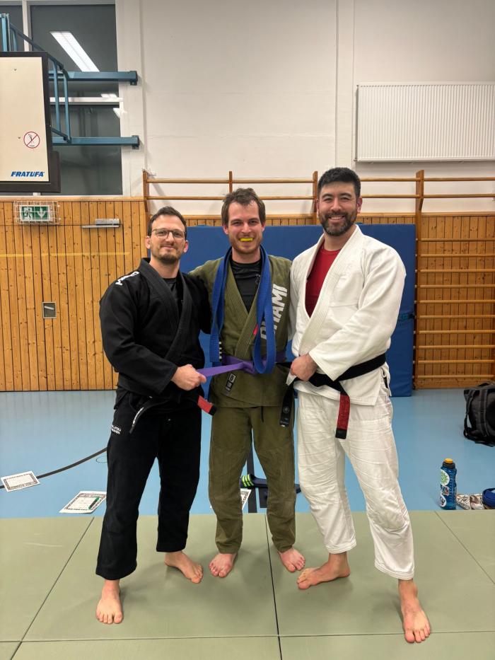 Purple belt · December 19, 2024 · Promoted by Felix Adler