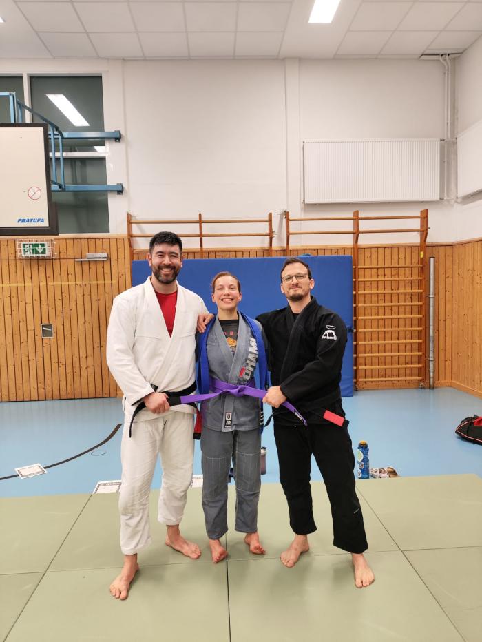 Purple belt · December 19, 2024 · Promoted by Felix Adler