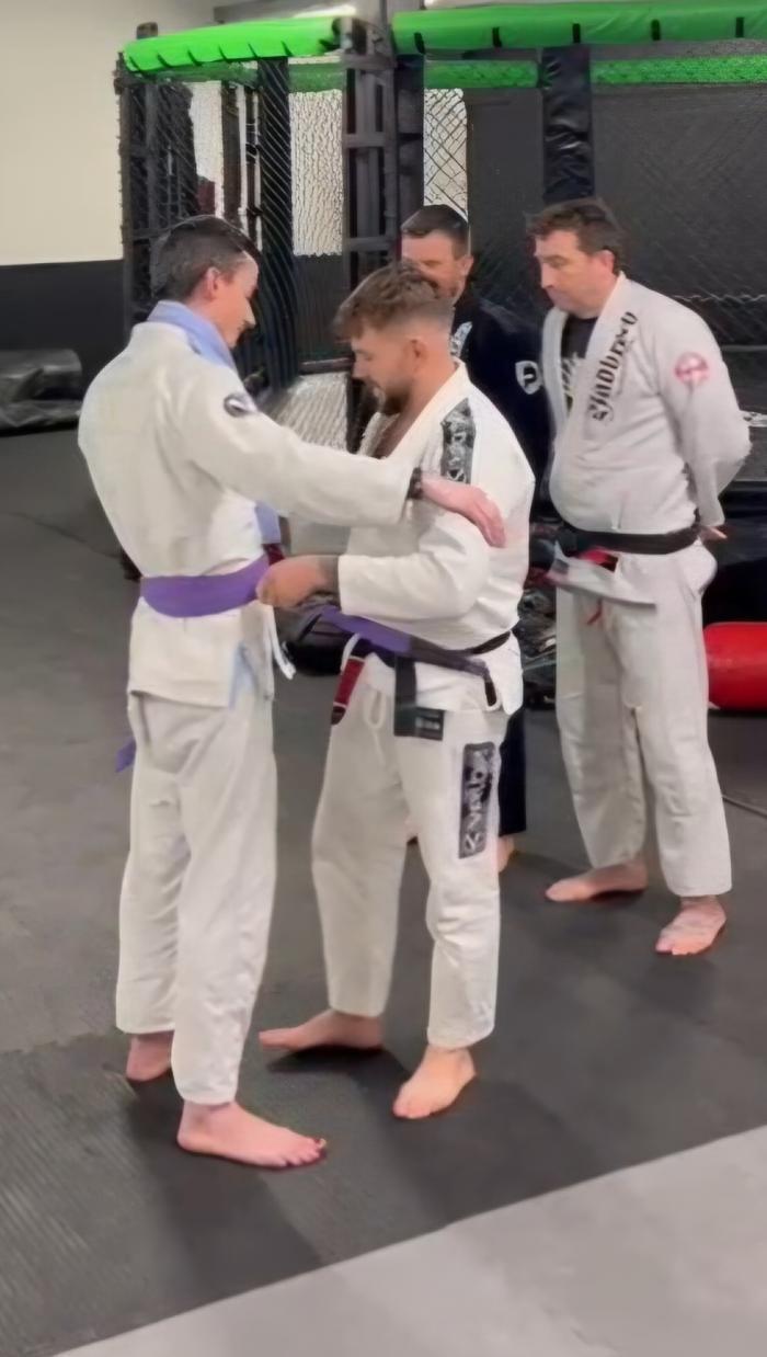 Purple belt · December 18, 2024 · Promoted by Paul Harper