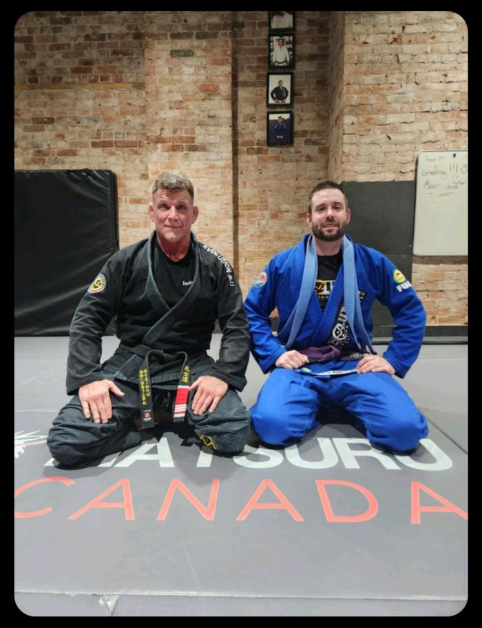 Purple belt · December 20, 2024 · Promoted by Wes ward, Mat Lewis via Professor Burgess