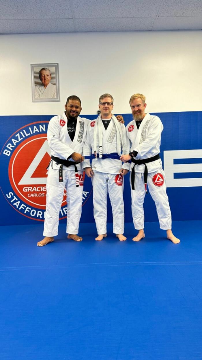 Blue belt · February 21, 2024 · Promoted by Thiago Reinaldo de Souza