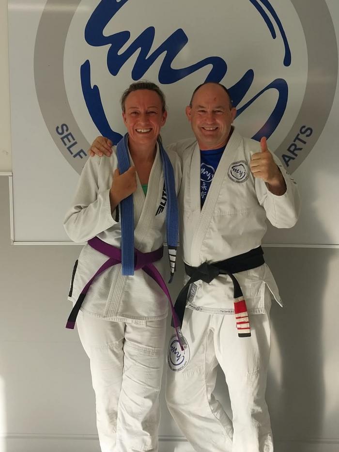 Purple belt · December 3, 2024 · Promoted by Stuart Marks