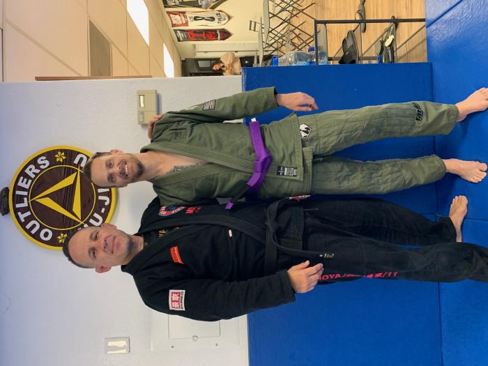 Purple belt · December 20, 2024 · Promoted by Jeremy Barden