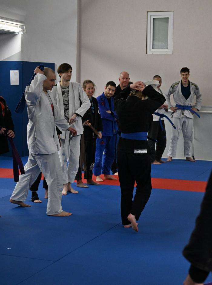 Blue belt · December 14, 2024 · Promoted by Ben Schuster
