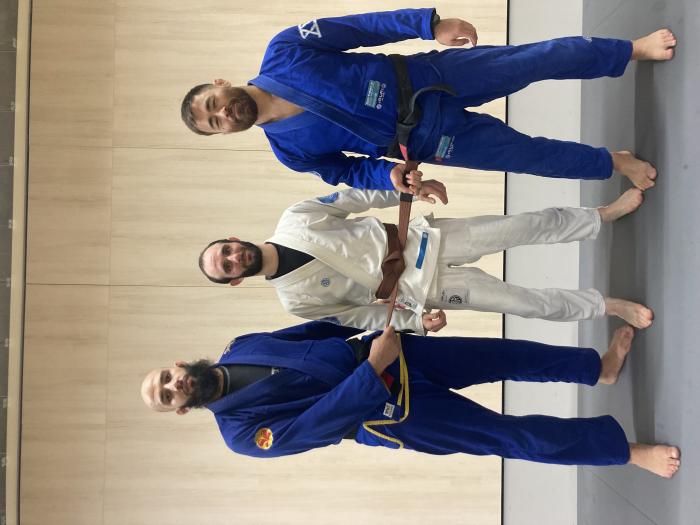 Brown belt · October 21, 2024 · Promoted by Kenji Sette