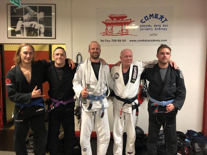 Blue belt promotion
