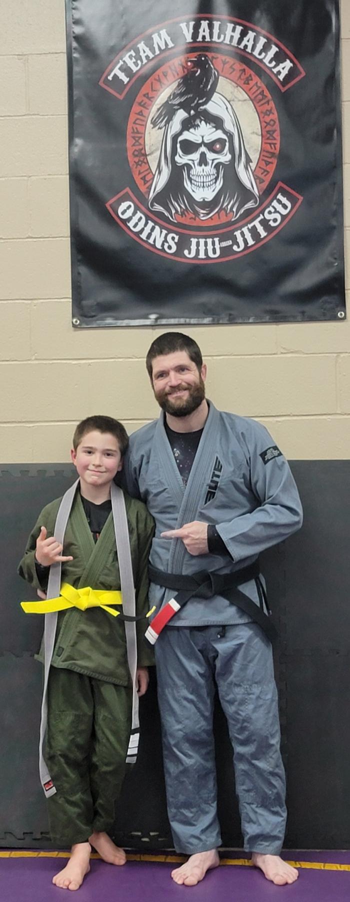 Yellow belt · December 23, 2024 · Promoted by Rick Kendall
