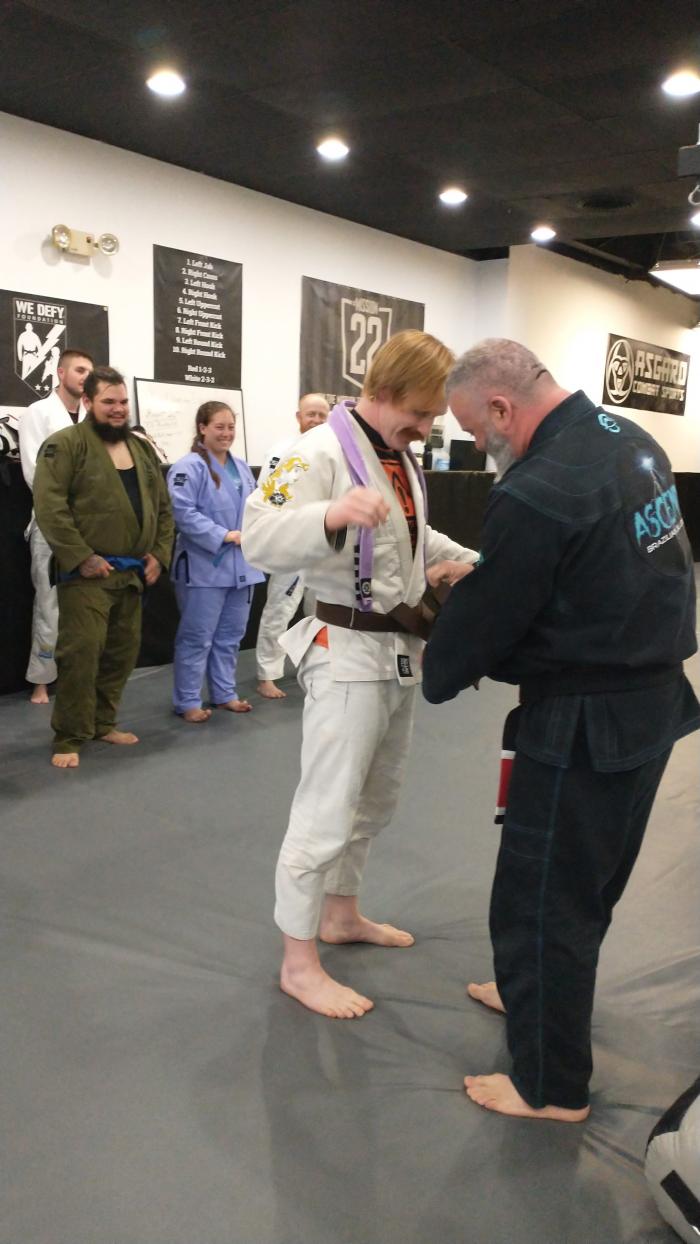 Brown belt · May 2, 2023 · Promoted by Scott Shank