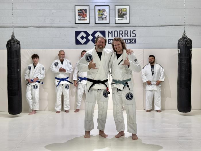 Blue belt · December 20, 2024 · Promoted by Chris Morris