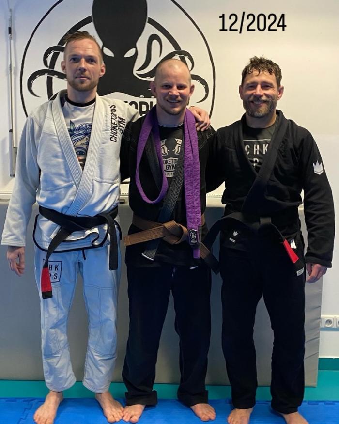 Brown belt · December 20, 2024 · Promoted by Richard Andrš