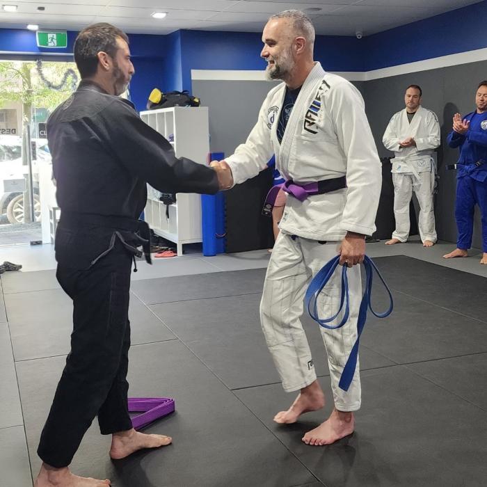 Purple belt promotion