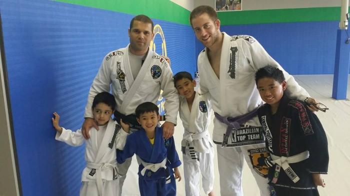 Helping with Kids class at BTT Plano