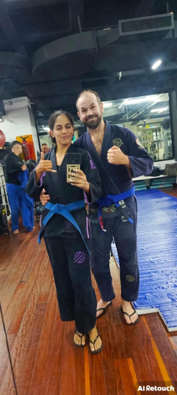 Blue belt · December 18, 2024 · Promoted by Alexis Trujillo