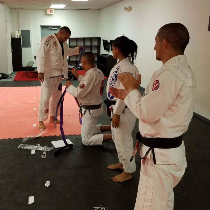 Purple belt · July 13, 2020 · Promoted by Felipe Amarante
