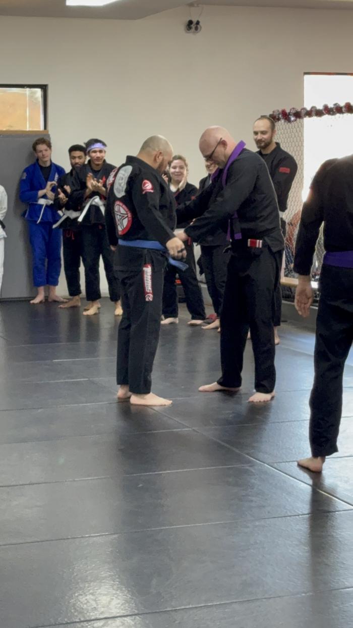 Purple belt · December 21, 2024 · Promoted by Bobby McWhorter