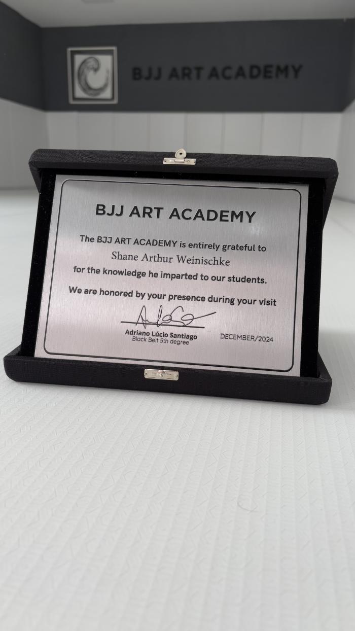 Black belt 2nd degree · December 15, 2024 · Promoted by Adriano Lucio