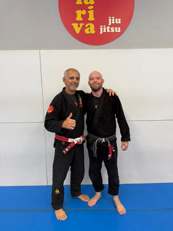 Visiting with Master De la Riva
