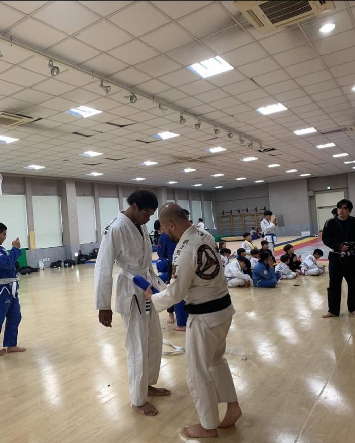 Blue belt · October 26, 2019 · Promoted by Lee Seung Jae