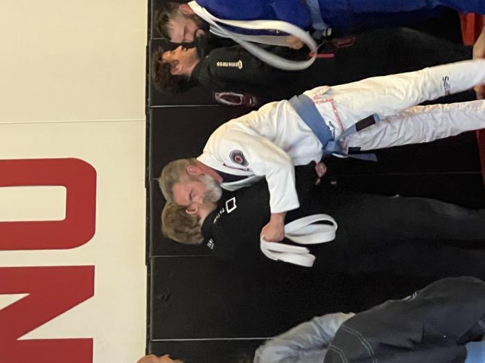 Blue belt · July 22, 2023 · Promoted by Kaleb Plank