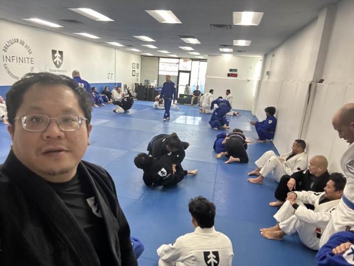 Christmas Eve Rolling at Infinite BJJ
