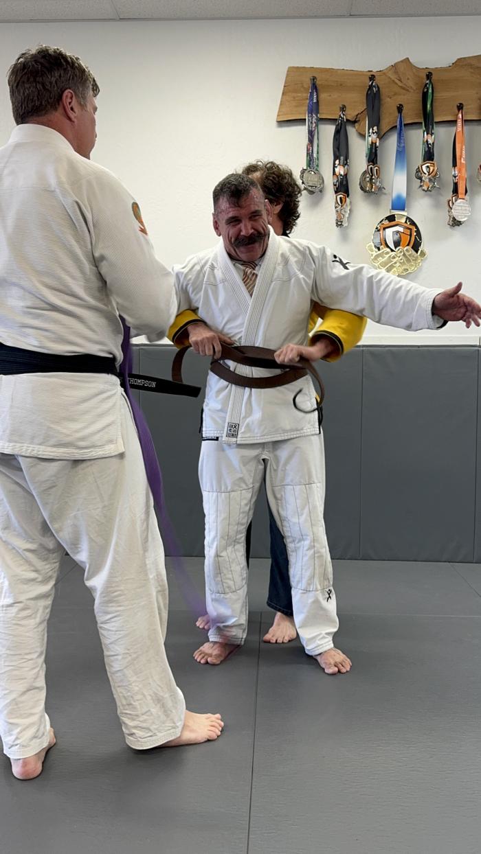 Brown belt · December 21, 2024 · Promoted by Nick Tsi