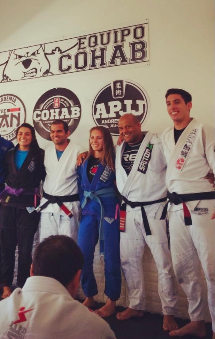 Blue belt · March 17, 2018 · Promoted by Andrés Pérez