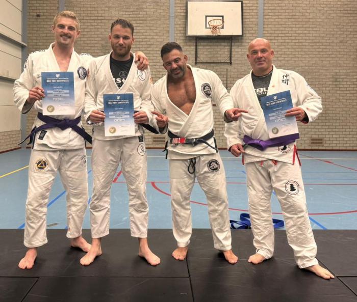 Purple belt · October 4, 2024 · Promoted by Michel Verhoeven