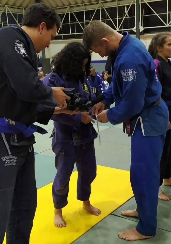 Blue belt · December 10, 2017 · Promoted by Dan Schon