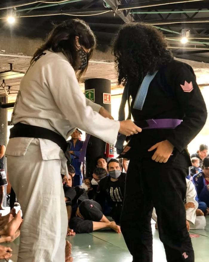 Purple belt · April 25, 2021 · Promoted by David Diaz