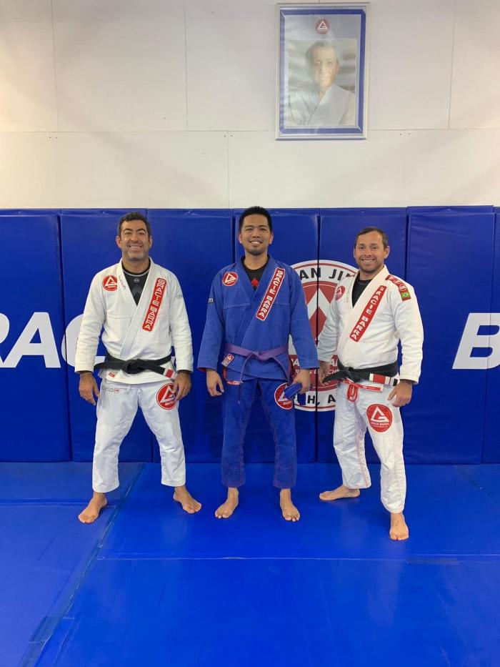 Purple belt · August 17, 2020 · Promoted by Fred Carvalho