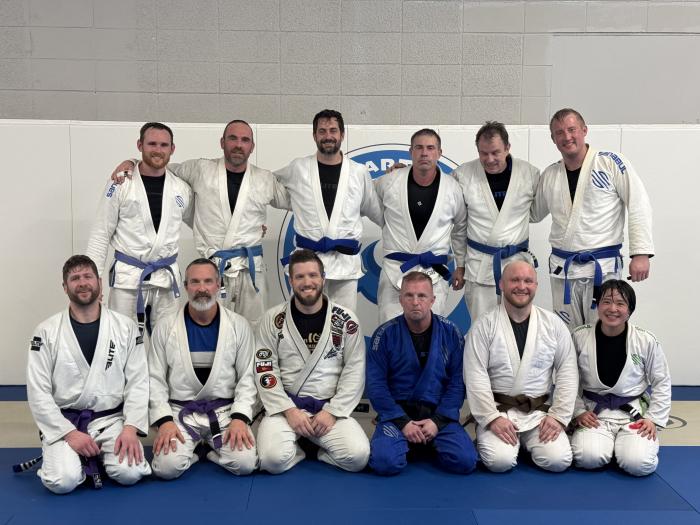 Blue belt · December 14, 2024 · Promoted by Mason McClellan