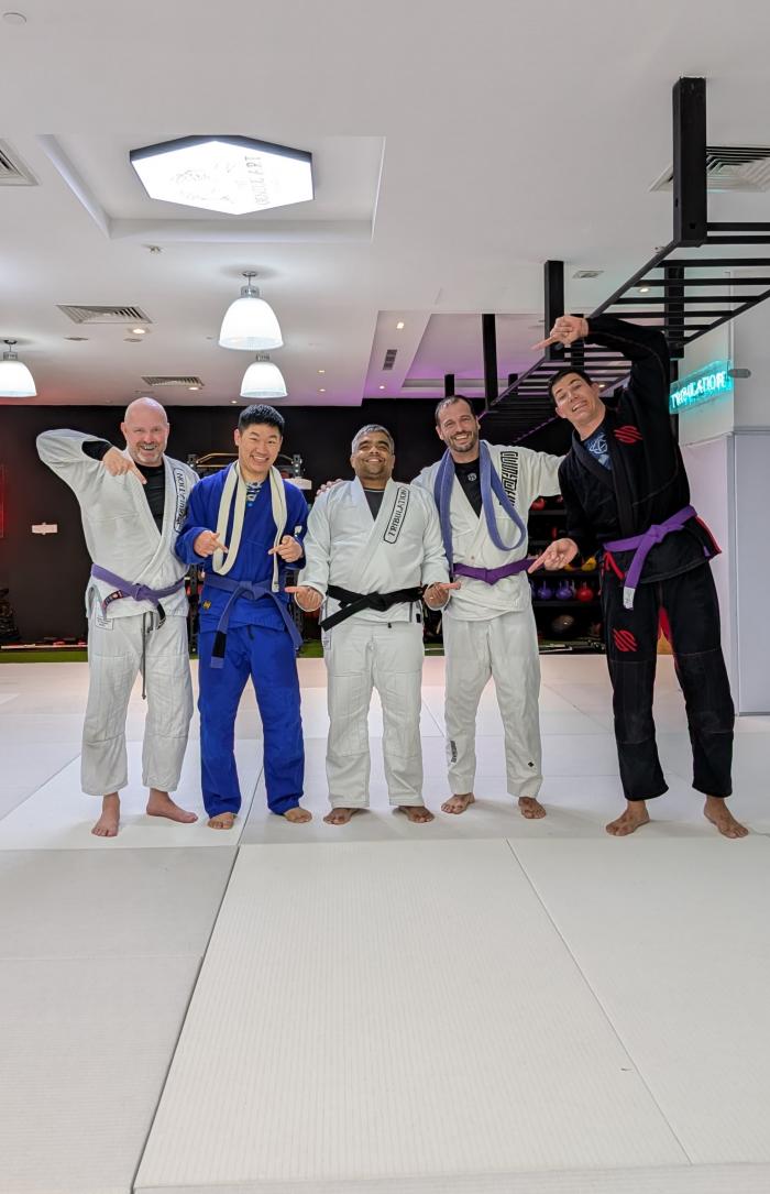 Purple belt · January 10, 2025 · Promoted by Arthur Gomes