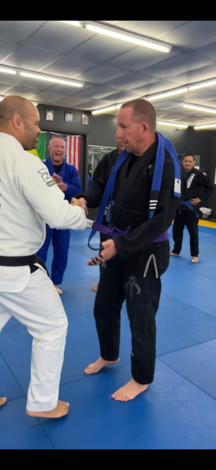 Purple belt · September 28, 2024 · Promoted by Chico Mendes