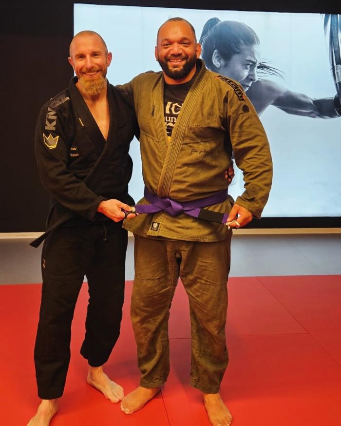 Purple belt · January 7, 2025 · Promoted by Dennis Wodtke