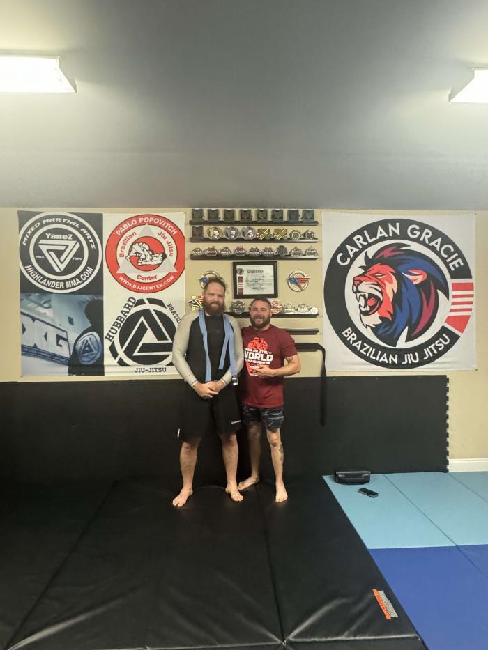 Blue belt · September 25, 2024 · Promoted by Josh Hubbard