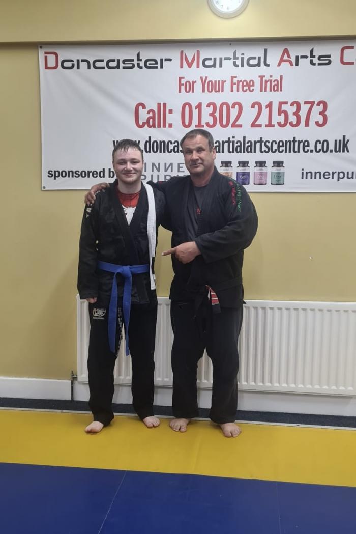 Blue belt · May 15, 2024 · Promoted by Neil white