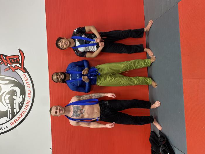 Blue belt · January 13, 2025 · Promoted by Tony Silva