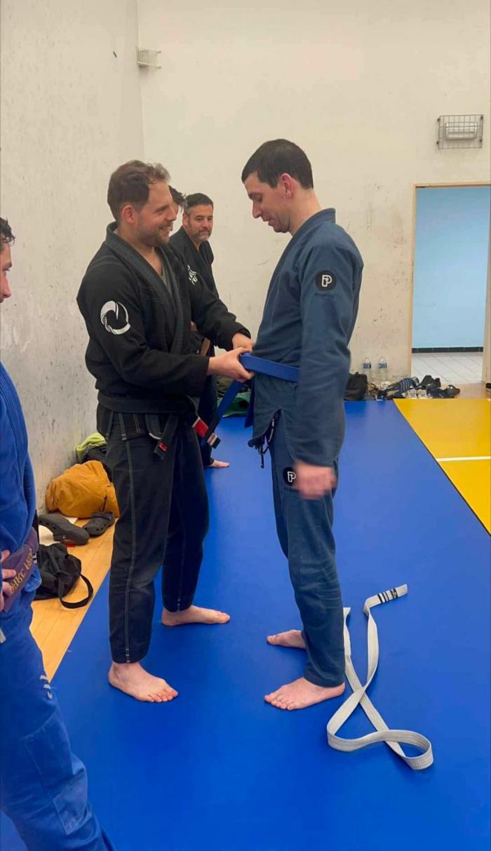 Blue belt · December 5, 2024 · Promoted by Dimitri Aerts