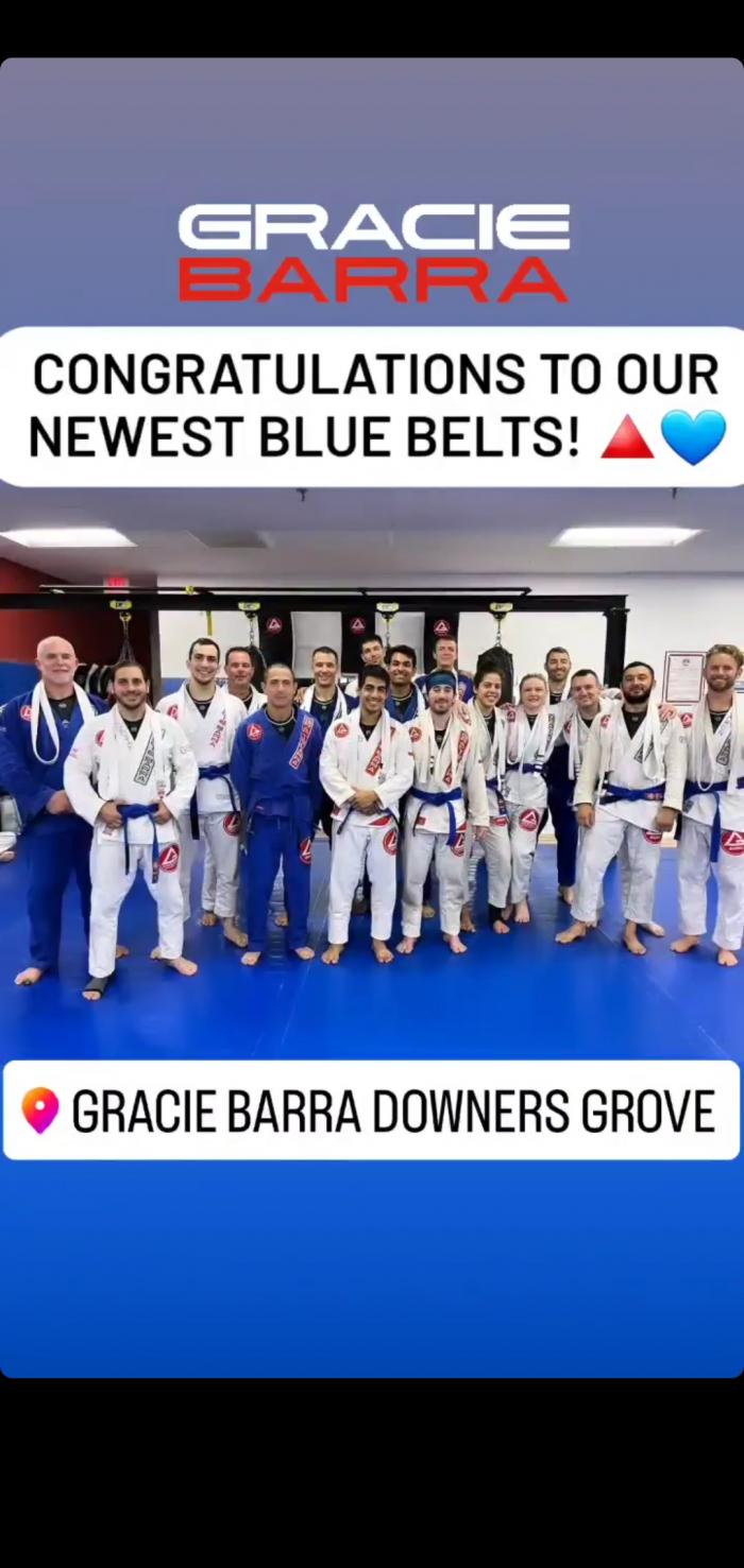 Blue belt · August 20, 2022 · Promoted by Carlos Lemos Jr