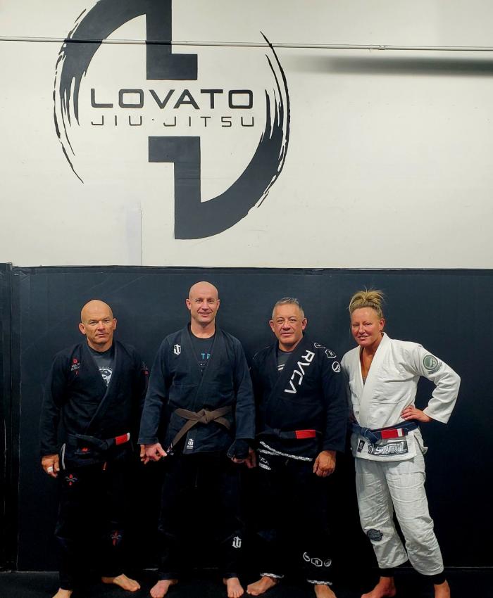 Post promotion photo with some of my friends, training partners,  and supporters