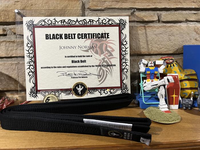Black belt · January 4, 2025 · Promoted by Piet Wilhelm