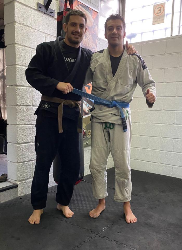 Blue belt · April 29, 2024 · Promoted by Joaquin Covarrubias