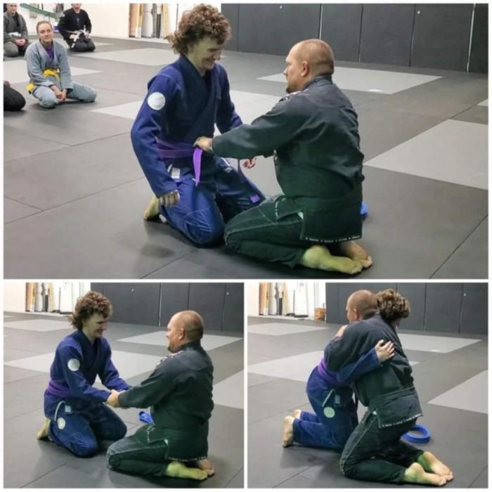 Purple belt · November 26, 2022 · Promoted by Joe Bauserman