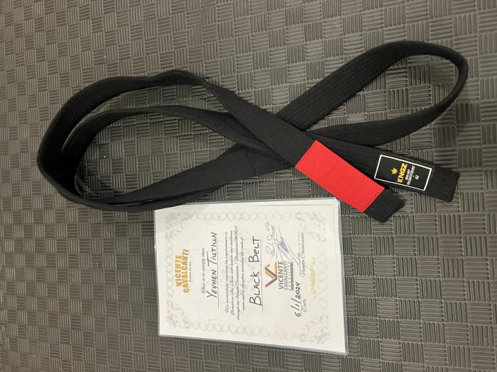 Black belt · January 2, 2024 · Promoted by Paul Stolyar