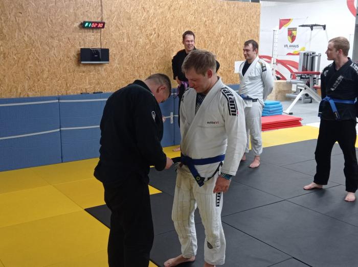 Blue belt · January 10, 2023 · Promoted by Marcel Miedecke
