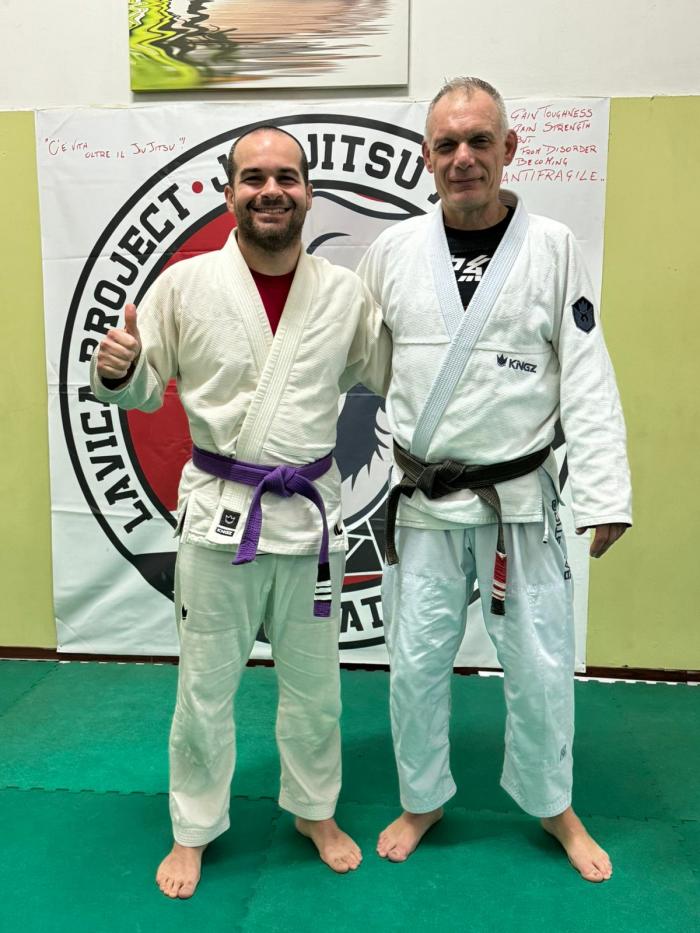 Purple belt · January 27, 2024 · Promoted by Giuseppe Rodelli