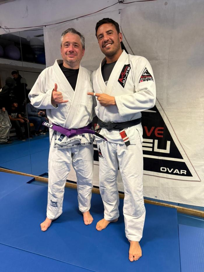 Purple belt · January 23, 2025 · Promoted by Léo Huderson