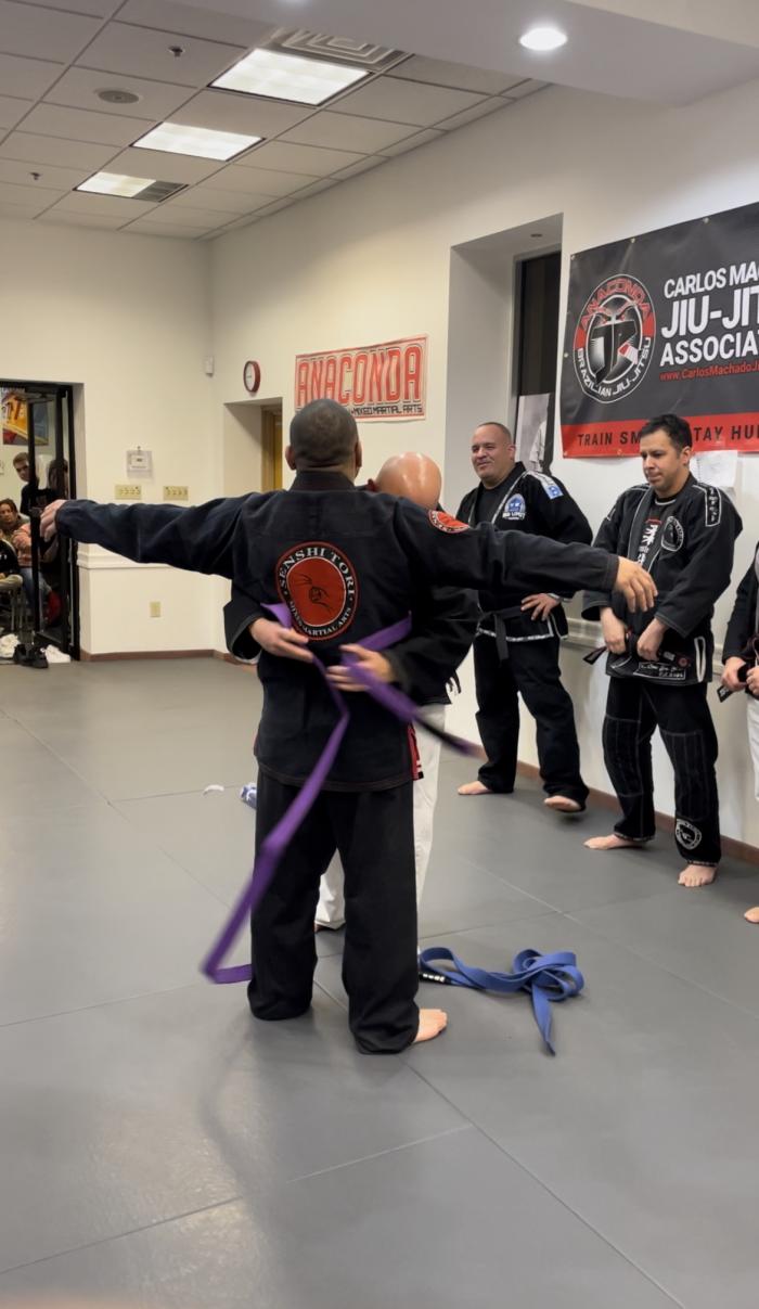 Purple belt · January 15, 2025 · Promoted by Soke Ray