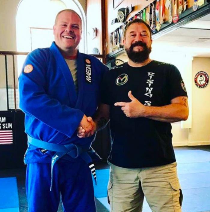 Blue belt · August 11, 2017 · Promoted by Karel Pravec