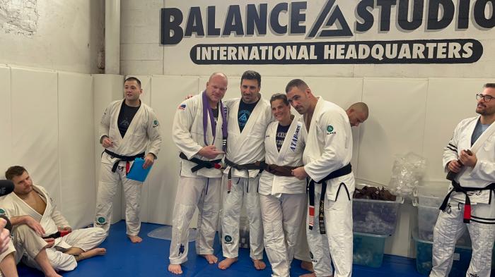 Brown belt · October 29, 2022 · Promoted by Phil & Ricardo Migliarese